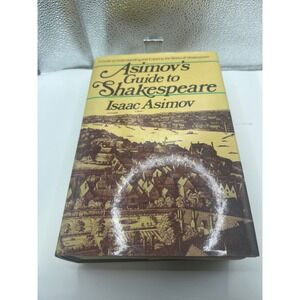 Isaac Asimovs Guide to Shakespeare Hardcover Book Avenel Books 1978